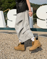 Veluke Belt Cargo Bermuda Pants