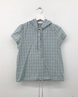 ヘイデン チェック フーディー シャツ(3color)