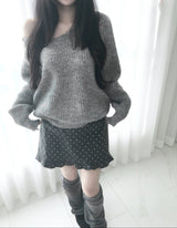 Dot romance skirt