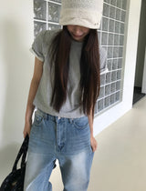 [ORIGINAL] Face Round Short-Sleeve T-Shirt