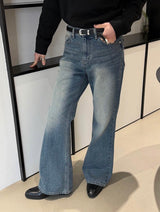 All cat blue boots cut pants