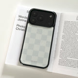 SUN CASE GRAPHIC CHECKER BOARD LIGHT GRAY