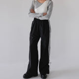 ribbon track pants