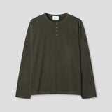 Deli henry-neck long sleeve t-shirt