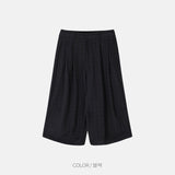 Pie Checked Bermuda Pants (2color)