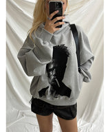 [Unisex] Crop printing hood t-shirts(3color)