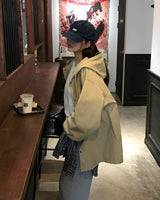 クランフードミリタリージャケット