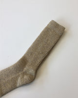 Ribbed Fine Wool Socks (4color)