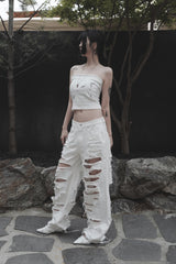 inner flow drawing top (white)