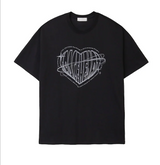 Face Heart Boxy Fit Short Sleeve T-shirt