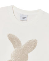 25FW WOMAN FUZZY RABBIT SHORT SLEEVE T-SHIRT