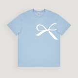 ペールブルーリボンTシャツ