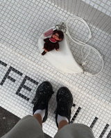 First q bag white