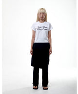 アーバンカウガールクロップTシャツ-WHITE
