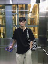 モノリネンワイドバルーンパンツ 4C