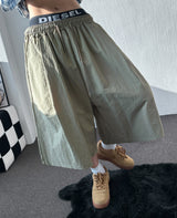 Pre Rivet Pocket Nylon Bermuda Shorts 3color