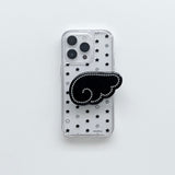 [jelly hard] swirl star case - black