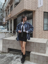Kenin incision cargo miniskirt