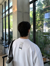 ルックローガンズスピマプレミアムコットンカットリベッドロングスリーブTシャツ