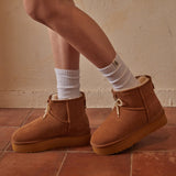 CHUBASCO WINTER FUR BOOTS COPO WCP2403 CHESTNUT