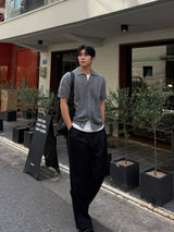 OD cable button cardiganOD cable button cardigan