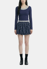 Marina Dot Balloon Skirt