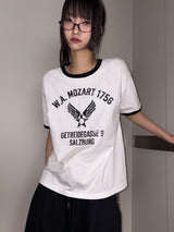 バギー リンガー レタリング タトゥー オーバーサイズ Tシャツ 3カラー