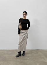 [MADE] Ronaj Knitlike Round Long Sleeve T-shirt