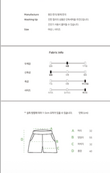 Loose and comfortable cotton homewear short pants (6patterns)