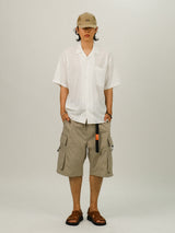 RO Pocket Circle Belted Shorts 