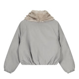 Alden Fur Toggle Bomber Jacket