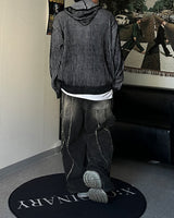 SH Rup Knit Hood Zip-up (2C)