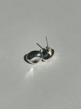 EGG STONE EARRING