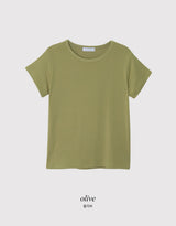 HT Basic Round Short Sleeve T-Shirt (6color)