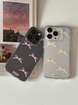 Cotton candy ribbon jell-hard case