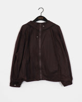 Poinin Nylon Windbreaker Hooded Zip-up Jacket