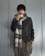 Riggle Washed V-Neck Knit Cardigan