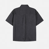 Argent Silk ST Tie Short Sleeve Shirt