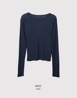 WD テンセルウール長袖Tシャツ (8color)