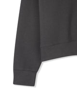 Dark Button Hooded Cardigan