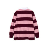 Striped Rugby Shirt_Pink