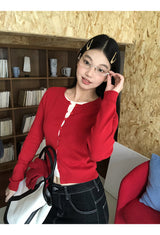 オールレイヤードインナー長袖カーディガン