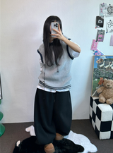 SNOW WING BALLOON GLEECE LONG PANTS 🤍🖤🧸3COLOR