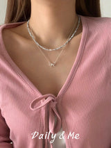 Beads Freshwater Pearl Necklace(2color)