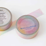 Retro Gradation Masking Tape / Retro Summer