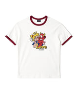 LB Love Ringer Tee (Burgundy)