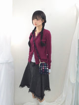 Vivid Hidden Burton Knit Cardigan