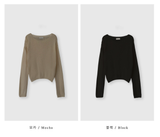 Weekly Summer Boat Neck Knit / 5 colors