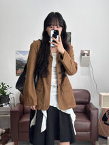 SUEDE BASIC JACKET