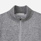 Heden Crop Knit Zip-up